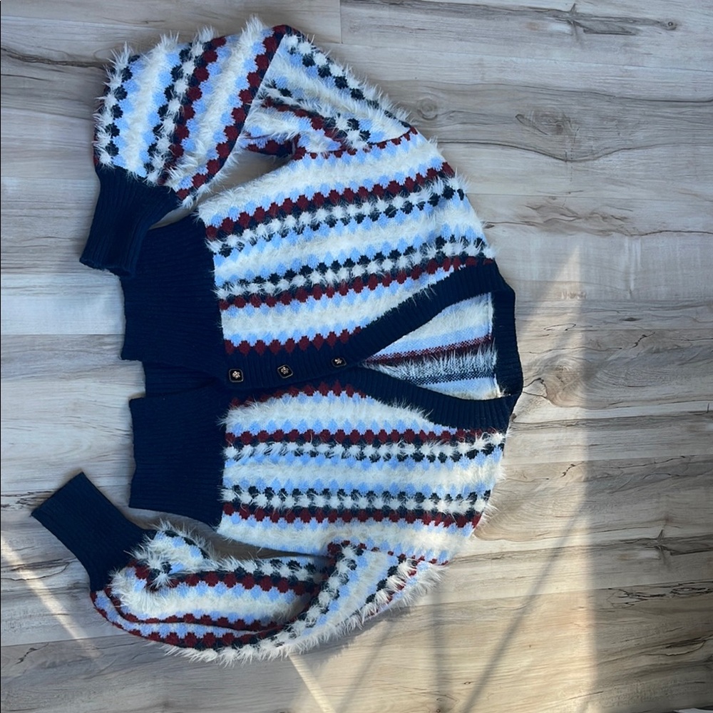 Multicolor Patterned Women's Sweater